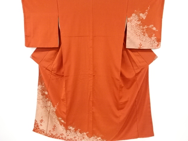 アンティーク着物 ] - 大正ロマン 大正ロマン 菊模様織り出しお召着物